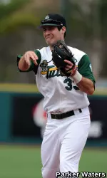 Junior Nick Schneeberger Drove in Three RBI's Versus New Orleans on Friday Night