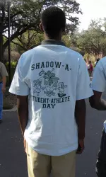 Green Wave Student-Athletes Gave Kids A Look Into What College Life Is All About During Shadow a Student-Athlete Day