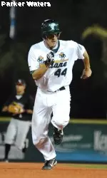 Quinn Pippin Drove in the Game Tying Run in the Eighth Inning on Sunday Versus New Orleans