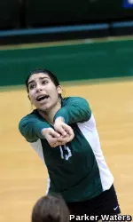 Amaris Genemaras Led the Team in Digs During the 2010 Season