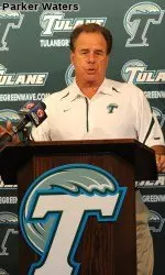 Tulane fifth-year head coach Bob Toledo and the Green Wave players and coaching staff will meet members of the media on Wednesday at the team's annual media day.