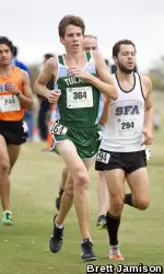 Mark Manion runs personal record at Conference Championship