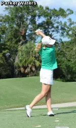 Senior Ashley McKenney (pictured) fired a 3-under 69 during the final round of the UCF Challenge and finished tied for second with teammate Gemma Dryburgh.
