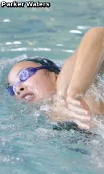 Junior Kristine Gu was one of five Green Wave swimmers to post personal-best performances in day two of the 2012 Conference USA Swimming & Diving Championship.