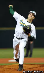 Sophomore Andrew Garner Improved to 3-0 on the Season with Three Innings of One Run Moundwork Versus Alabama on Friday Night