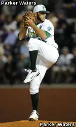 Junior Alex Byo Threw 7 2/3 Innings on Tuesday Night Versus LSU