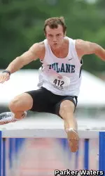 Senior Garrett Myer Scored the First Points of the Meet for Tulane on Saturday in the Decathlon