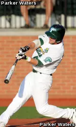 Junior Brandon Boudreaux Hit Two Home Runs and Drove in Four RBIs in the Series Opener Versus Southern Miss