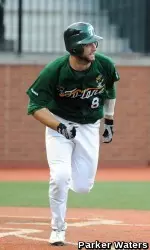 Senior Jeremy Schaffer Drove in Three RBIs on Tuesday Versus Louisiana-Lafayette