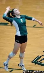 Junior Setter Mel Mandelbaum Earned All-Tournament Honors at the Lamar Invitational