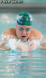 Caitlin Corcoran is one of two seniors to be honored with a special pre-meet ceremony when the Green Wave host Vanderbilt on Saturday at the Reily Student Recreation Center Natatorium.