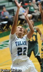 Junior forward Tiffany Dale had a season-high 16 points to go with six rebounds, three assists and a trio of steals during Tulane's 80-52 win over Southeastern Louisiana.