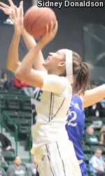 Junior forward Tiffany Dale had a double-double with 17 points and a career-high 16 rebounds on Saturday against Ole Miss.