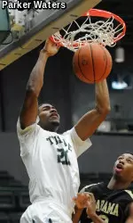 <b>Senior Kevin Thomas scored a career-high 12 points</b>