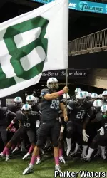 The Tulane football team will take on Louisiana-Lafayette in the 2013 R+L Carriers New Orleans Bowl on Dec. 21 in the Mercedes-Benz Superdome.