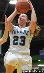 Junior point guard Jamie Kaplan had a team-high 18 points to go with six rebounds and a steal on Tuesday night at Auburn.