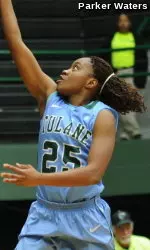 Senior guard Tyria Snow scored 15 points on the strenght of a 7-of-8 shooting performance from the field during Tulane's 61-45 win over Rice.