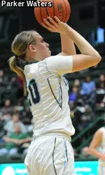 Junior guard Danielle Blagg scored a game-high 19 points to go with four rebounds and an assist during Tulane's 78-76 overtime win at Charlotte.