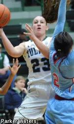Junior point guard Jamie Kaplan led Tulane with 16 points and five assists as the Green Wave defeated Conference USA rival Rice, 62-55, on Wednesday at Tudor Fieldhouse.