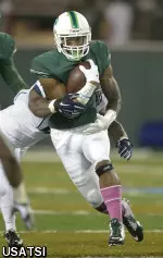 Running back Sherman Badie and the Green Wave will trek to UCF for a conference showdown on Saturday at 11 a.m. CST on ESPNU.