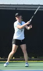 Nicky Stracar along with doubles partner Ipek Birol posted a 3-1 record at the Notre Dame Inv.