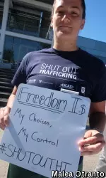 Tulane athletics hosted Shut Out Trafficking from Oct. 27-31