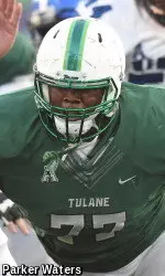Sophomore defensive tackle Tanzel Smart had four solo tackles, including 2.0 sacks among 3.0 tackles for loss, on Saturday against Memphis.