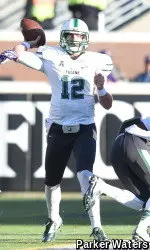 Redshirt-freshman quarterback Tanner Lee posted a career-high 301 yards against East Carolina on Saturday in Tulane's 34-6 loss to the Pirates