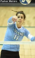Sophomore outside hitter Tea Juric had a match-high 13 kills to go with six digs and a block assist on Friday at UConn.