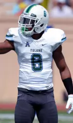 Junior cornerback Lorenzo Doss claimed first-team All-American Athletic Conference honors from College Sports Madness for the second consecutive season.