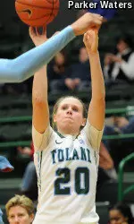 Junior guard Danielle Blagg had 19 of her team-high 21 points in the second half on Saturday afternoon at UAB.