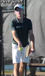 <b>Sophomore Dominik Koepfer improved to 5-0 in singles</b>