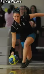 <b>Sophomore Hannah Harrison rolled a career-best 234</b>