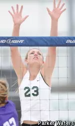 Freshman Annie Shurtz and the Green Wave open a busy week of competition on Tuesday at ULM.