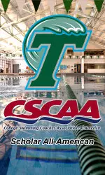 Tulane's swimming and diving program received Scholar All-America status after posting a cumulative 3.53 grade point average during the spring semester.