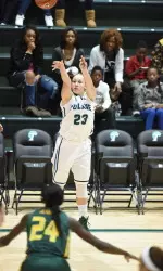 Jamie Kaplan led the team in scoring with nine points.