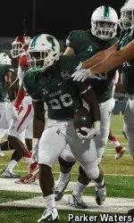 Sophomore running back Dontrell Hilliard scored Tulane's lone touchdown on the evening against Houston