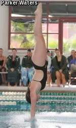 Lauren Arnold had a strong day for the Tulane swimming and diving team against Vanderbilt