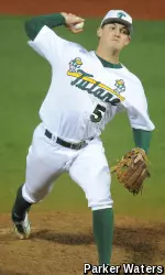 Junior Tim Yandel pitched 6.1 innings in his first-career start on Sunday at Pepperdine