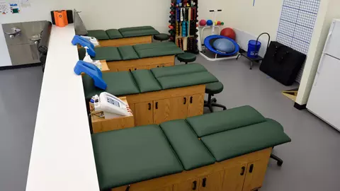 Hertz Center Athletic Training Room