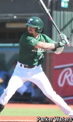 Sophomore Lex Kaplan homered in Tulane's 11-4 loss at ECU on Friday