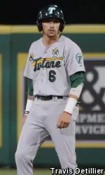 Sophomore Lex Kaplan notched an RBI-double in Tulane's 10-1 loss to UNC Wilmington in the opening round of the NCAA Baton Rouge Regionals