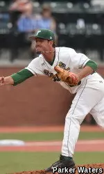 Eric Steel fanned four in 3.2 innings of work during Tulane's 8-1 loss to Memphis on Saturday