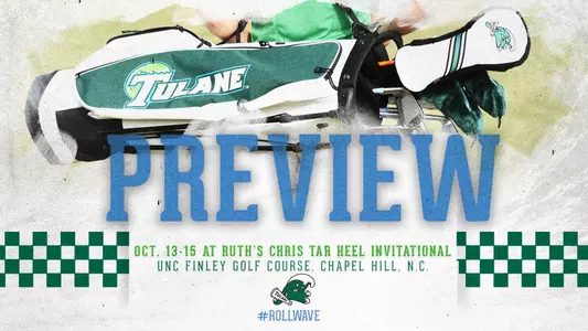 Women's Golf Preview Graphic - 2017 Ruth's Chris Tar Heel Invitational