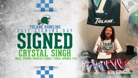 Crystal Singh Signing