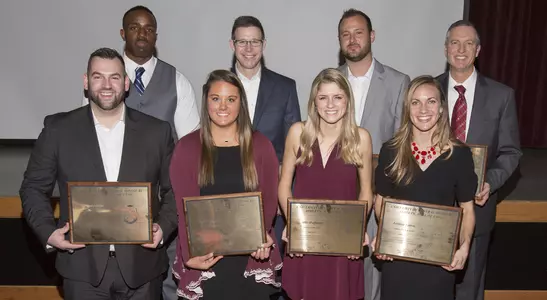 Willie Fritz at Central Missouri Athletics Hall of Fame Ceremony