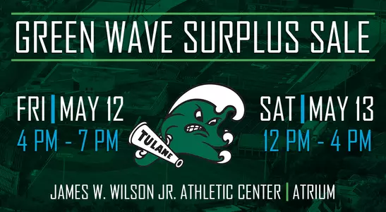 Tulane Athletics Surplus Sale