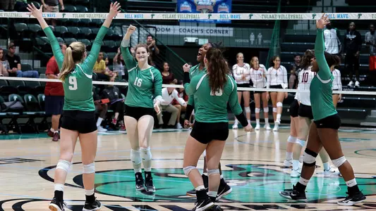 Tulane Volleyball wins