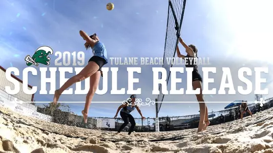Beach VB Schedule Release Graphic