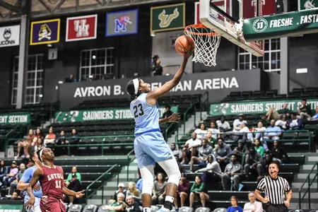 Krystal Freeman Layup against Loyola